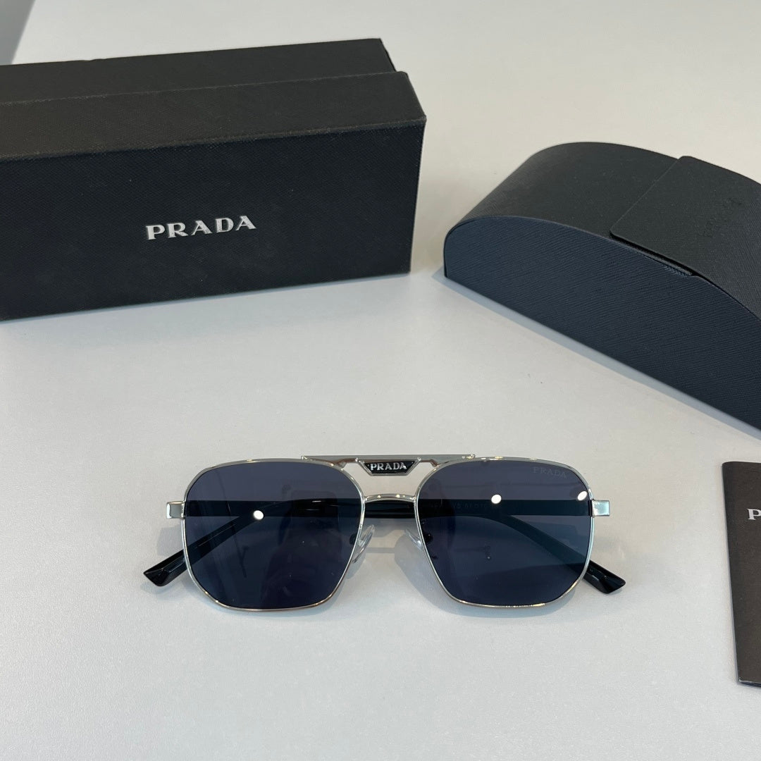 Prada Fashion Black Lens Sunglasses for Men - 465646 - detail image 4