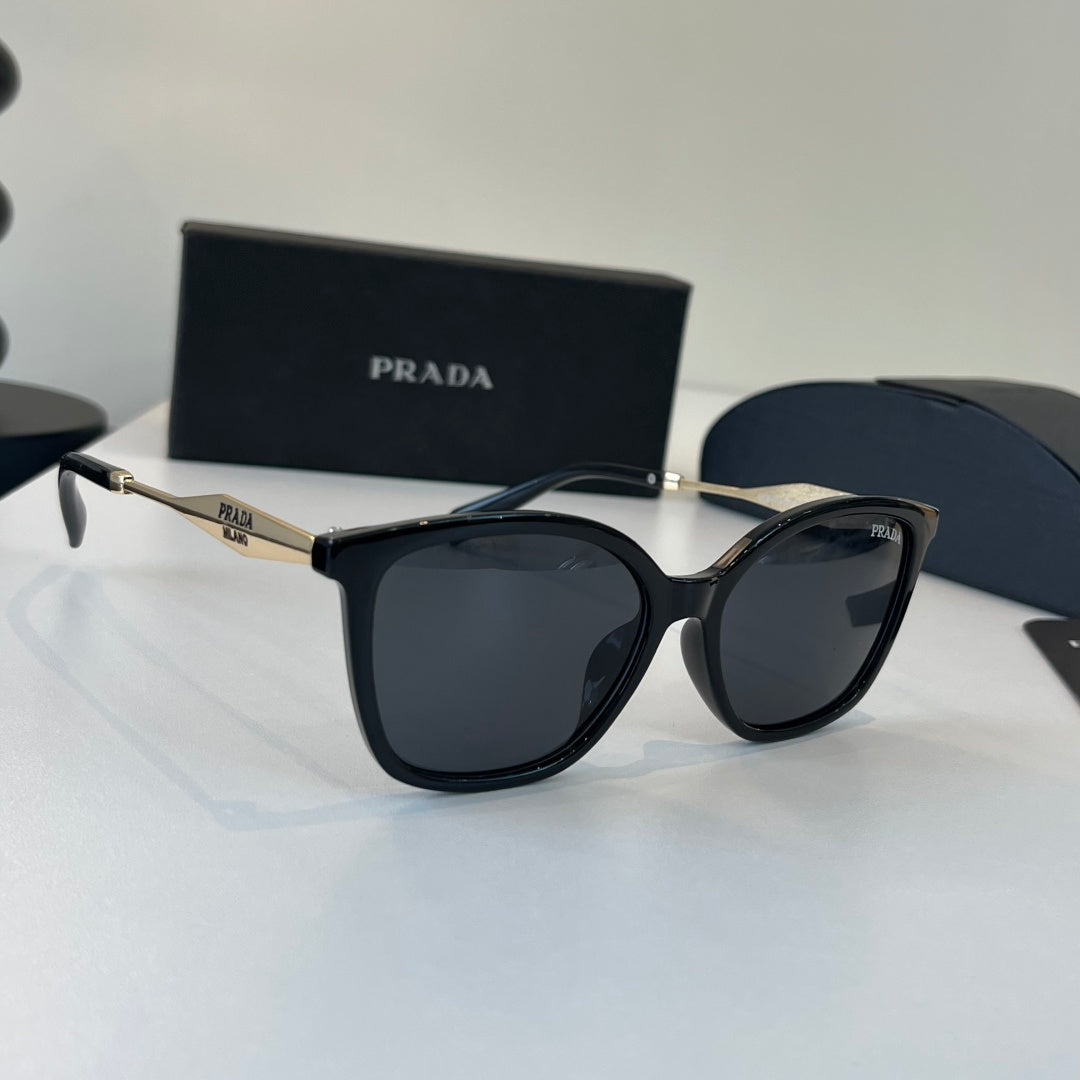 Prada Fashion Black Lens Sunglasses for Men - 465648
