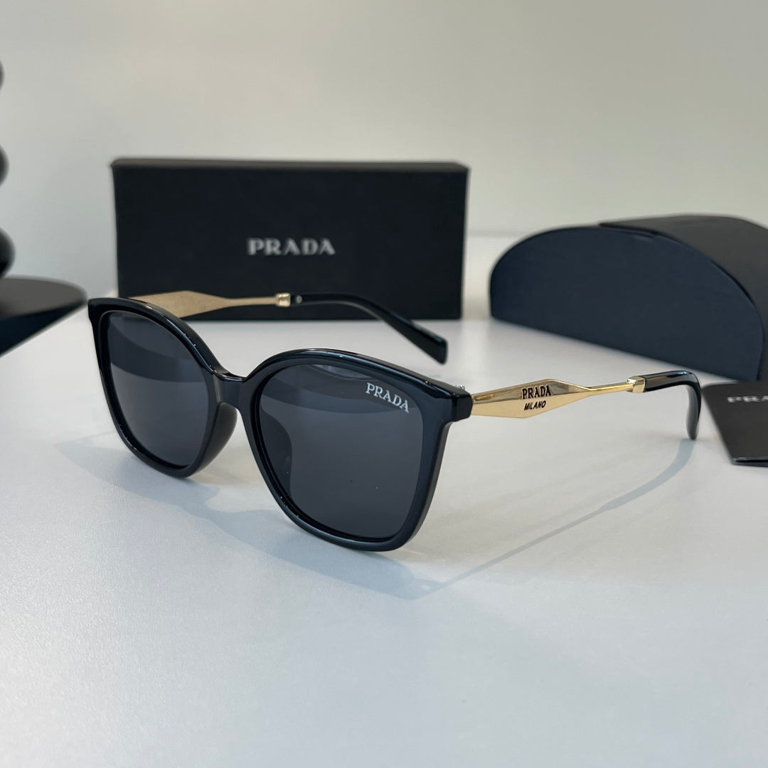 Prada Fashion Black Lens Sunglasses for Men - 465648 - detail image 3
