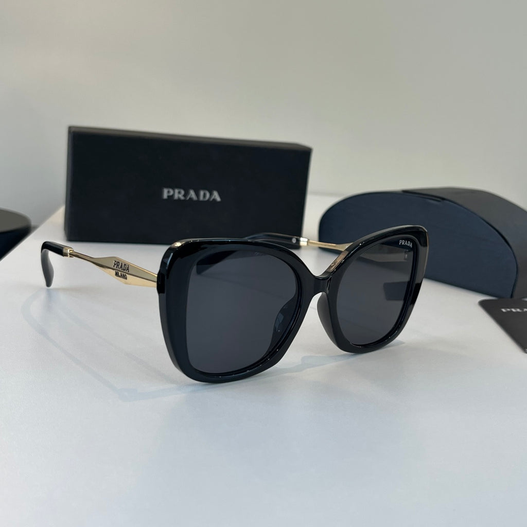 Prada Fashion Black Lens Sunglasses for Men - 415733