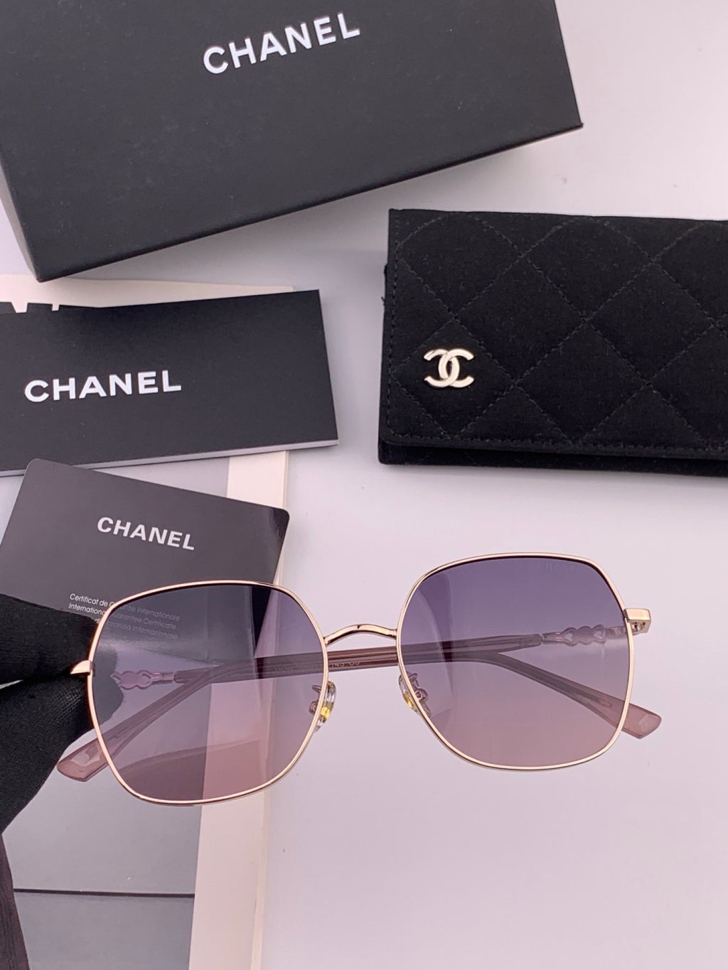 Chanel CH0193 Fashion Gray Lens Sunglasses for Men & Women - 358129