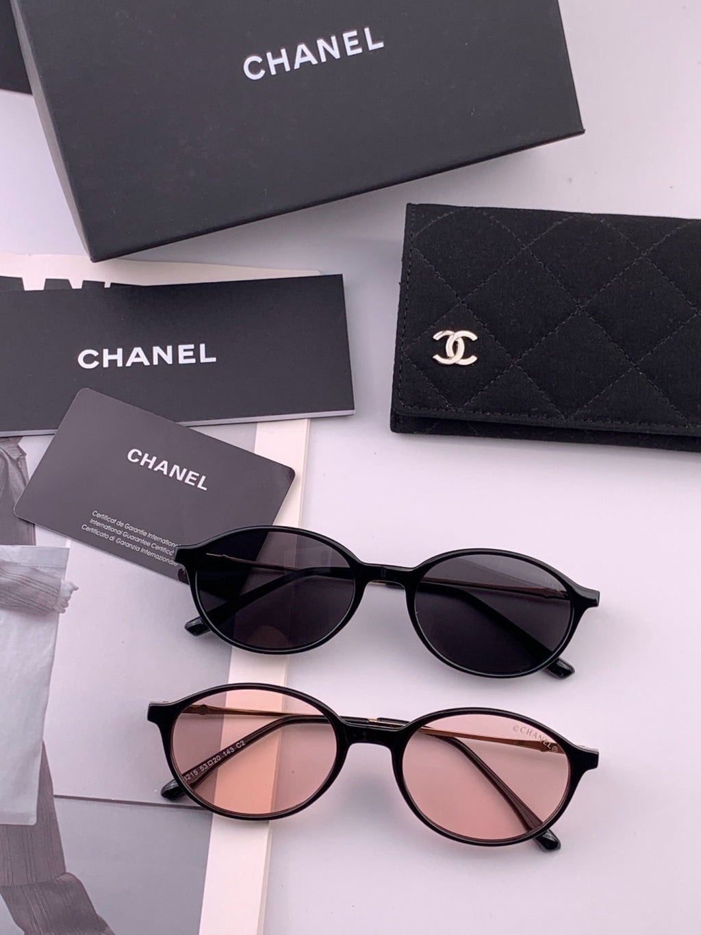 Chanel CH5821 Polarized Fashion Black Lens Sunglasses for Women - 358130 - detail image 6