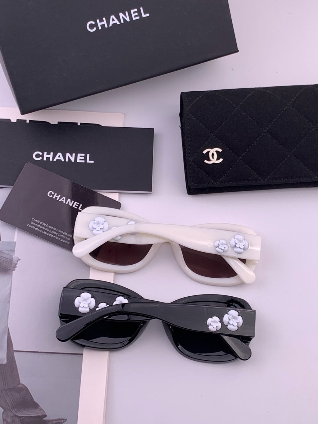 Chanel CH3788 Polarized Round Black Lens Sunglasses for Men & Women - 358131 - detail image 6