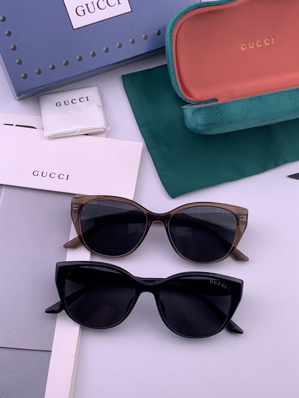 Chanel CH9787 Polarized Oversized Black Lens Sunglasses for Men & Women - detail image 8
