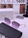 Dior CD3251 Lightweight Rimless Brown Lens Sunglasses for Women - 358166