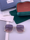Gucci G1640 Polarized Round Brown Lens Sunglasses for Women - 357919