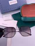 Gucci G1640 Polarized Round Brown Lens Sunglasses for Women - 357921