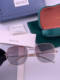 Gucci G55813 Fashion Black Lens Sunglasses for Men & Women - 357925