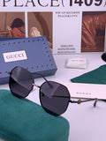 Gucci G6365 Square Black Lens Sunglasses for Men & Women