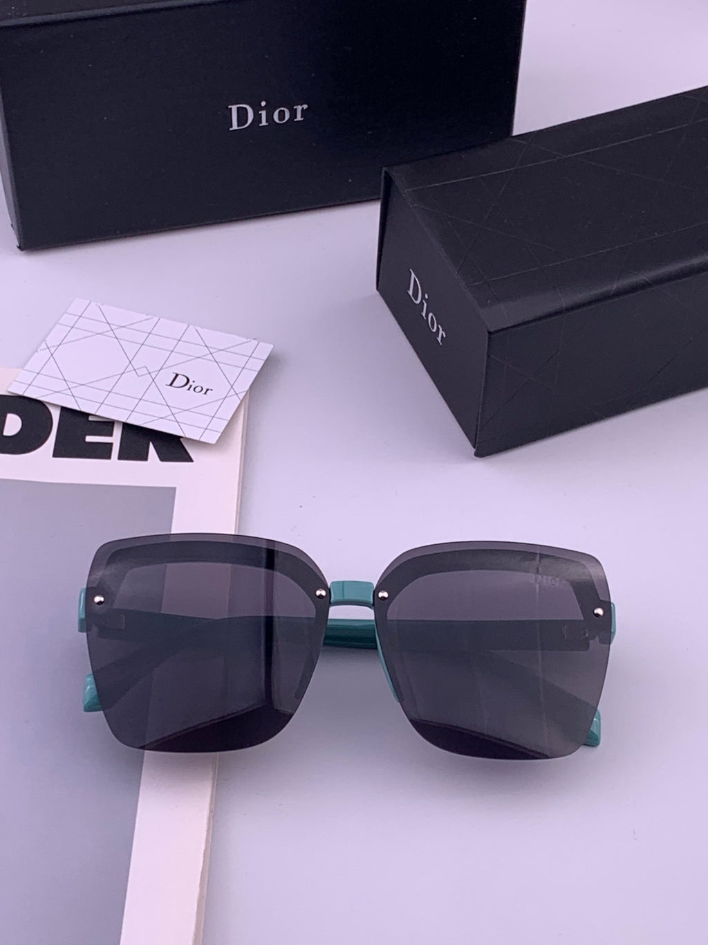 Dior D68000 Polarized Fashion Gold Lens Sunglasses for Men & Women - 358204 - detail image 4