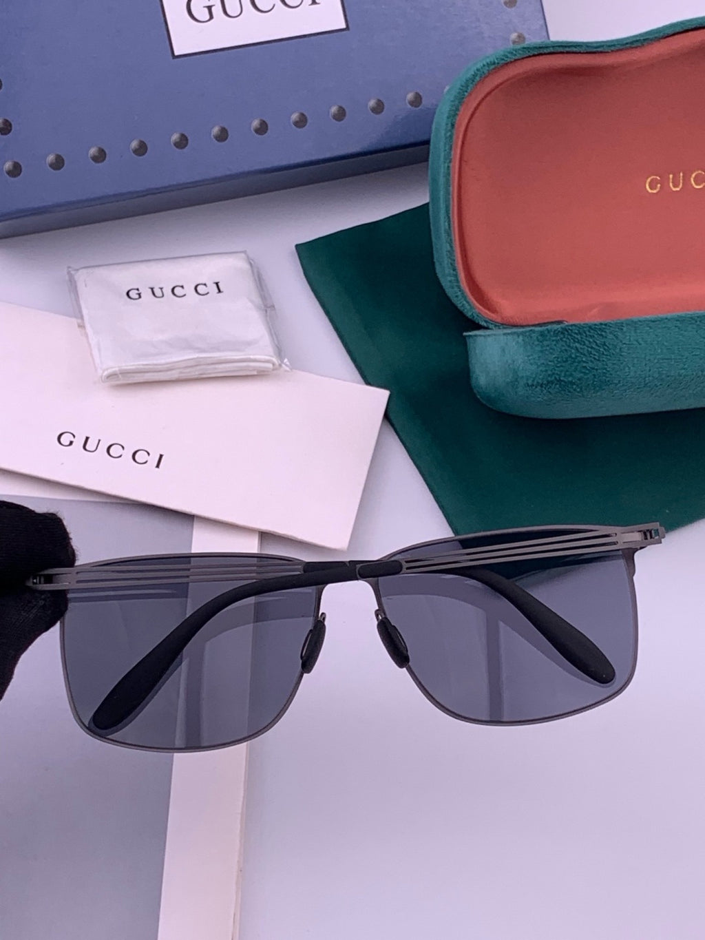 Gucci G7710 Fashion Brown Lens Sunglasses for Men & Women - 357900 - detail image 6