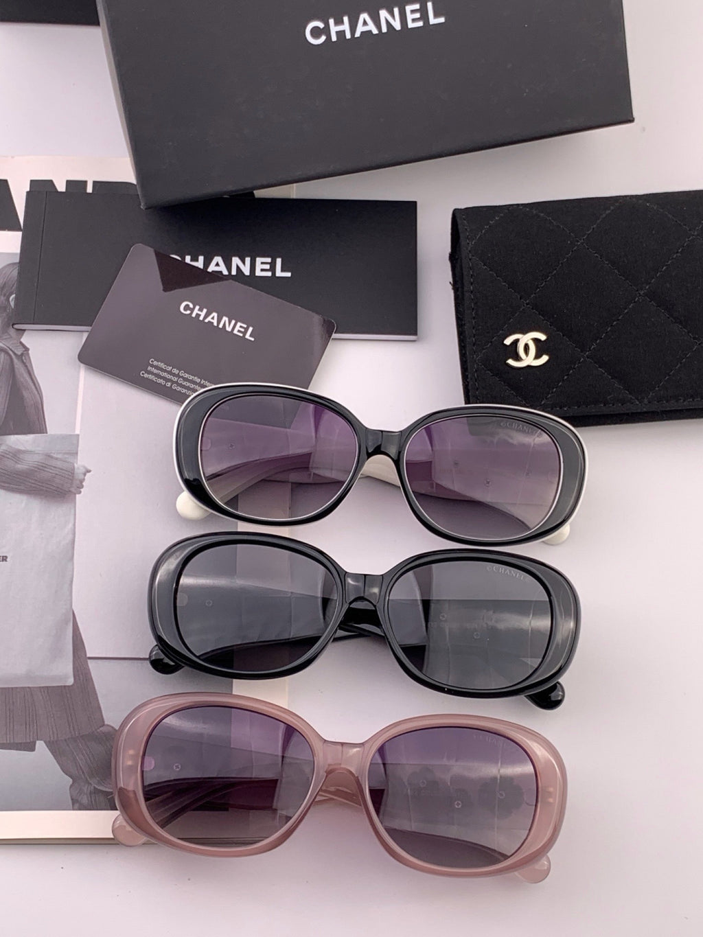 Chanel CH2788 Polarized Round Gold Lens Sunglasses for Men & Women - 357977 - detail image 7