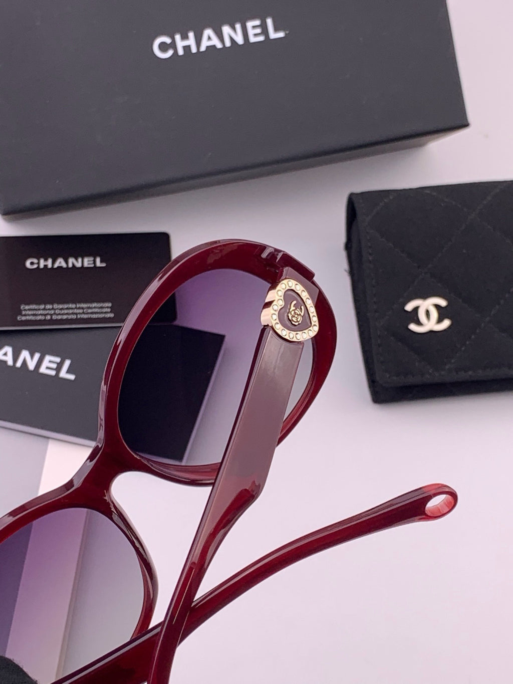 Chanel CH6788 Polarized Oversized Gold Lens Sunglasses for Men & Wome - 357982 - detail image 6