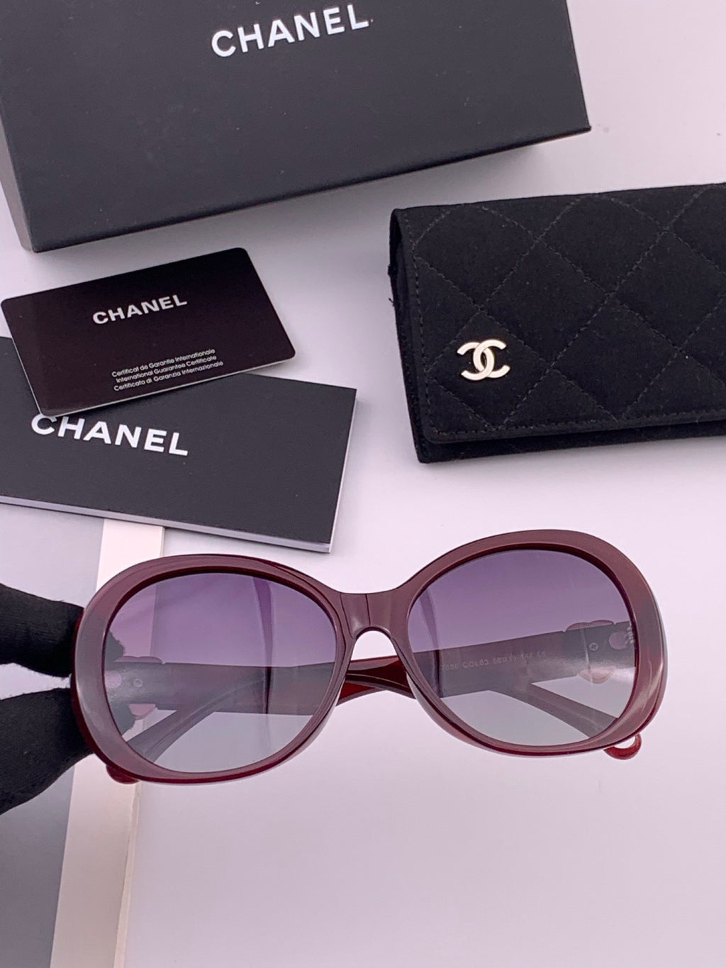 Chanel CH6788 Polarized Oversized Gold Lens Sunglasses for Men & Wome - 357982 - detail image 4