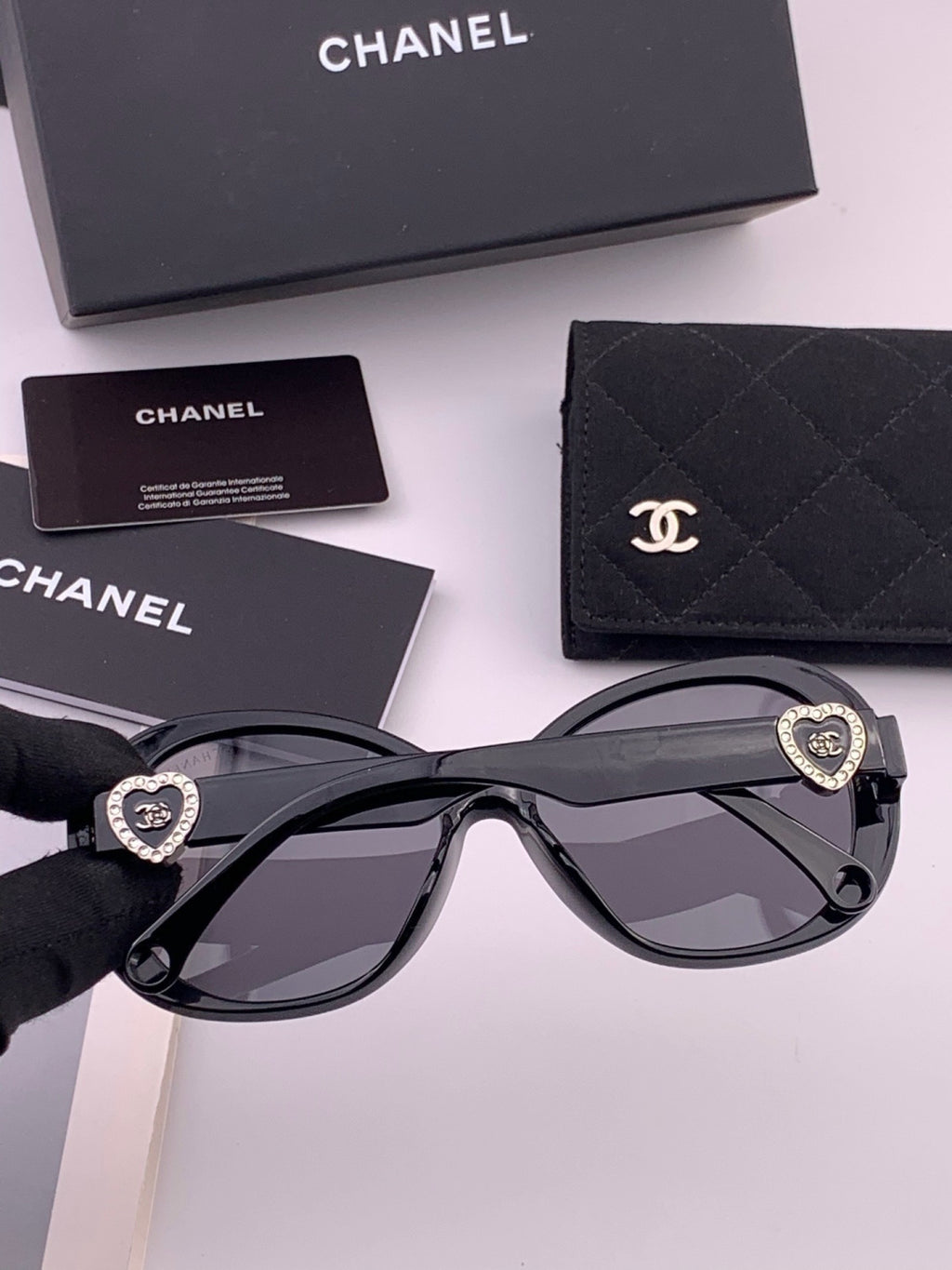 Chanel CH6788 Polarized Oversized Black Lens Sunglasses for Men & Wom - 357983 - detail image 3
