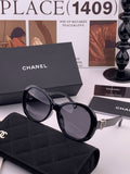 Chanel CH6788 Polarized Oversized Black Lens Sunglasses for Men & Wom - 357983