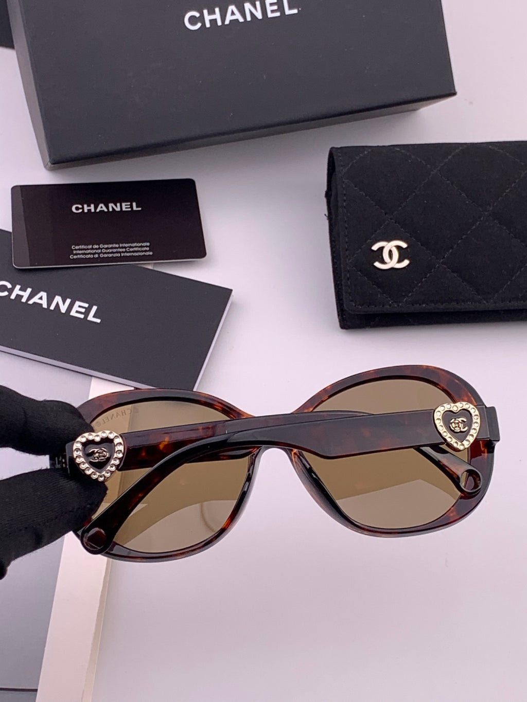 Chanel CH6788 Polarized Oversized Black Lens Sunglasses for Men & Wom - 357984 - detail image 4