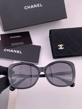 Chanel CH4907 Polarized Square Black Lens Sunglasses for Women