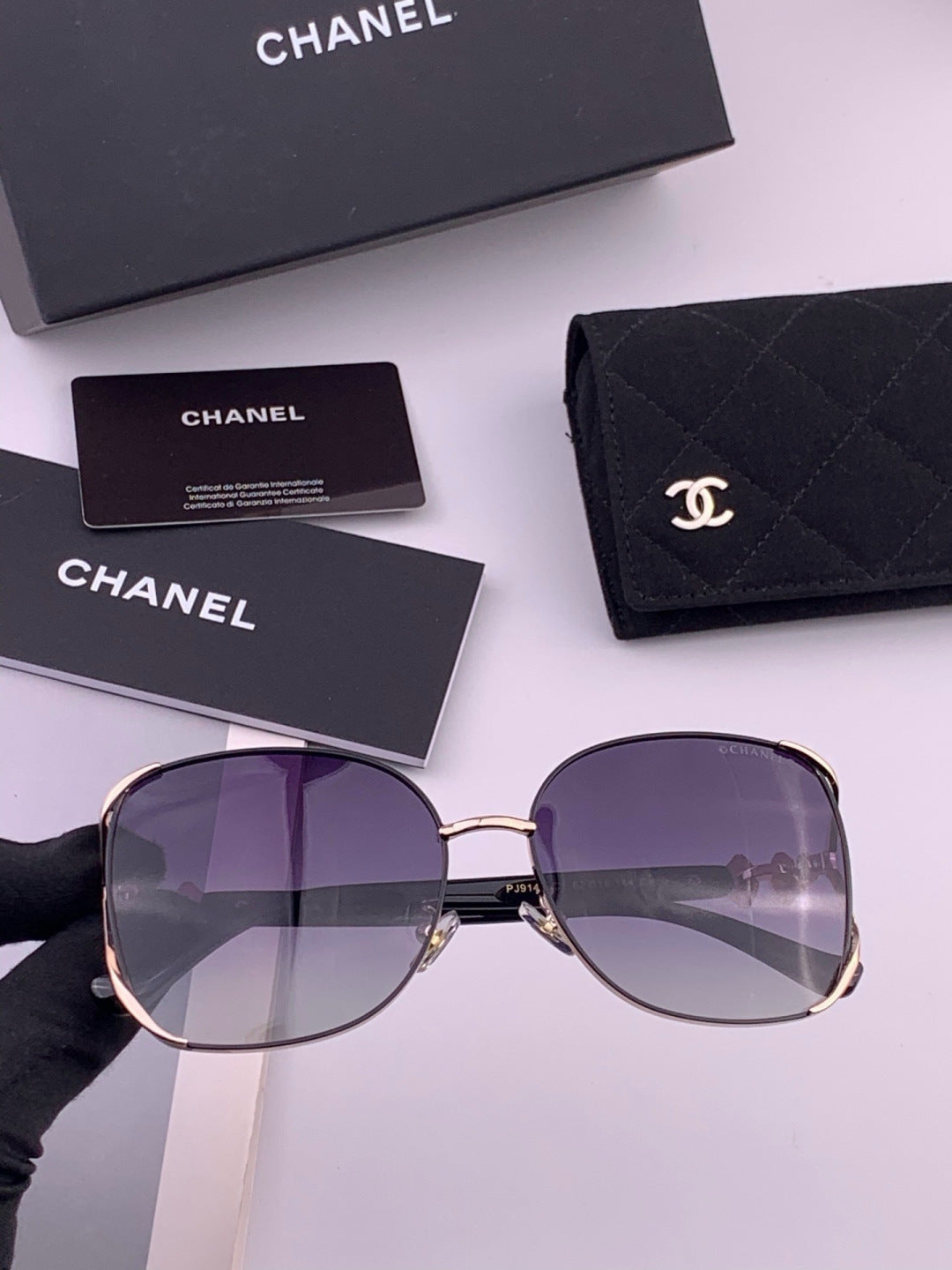 Chanel CH9914 Polarized Fashion Red Lens Sunglasses for Men & Women - 358154