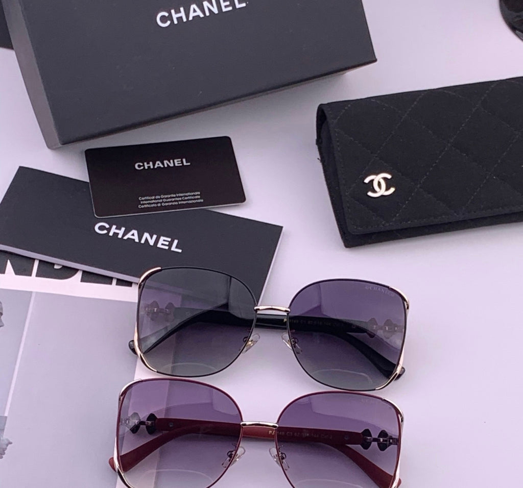 Chanel CH9914 Polarized Fashion Red Lens Sunglasses for Men & Women - 358155 - detail image 7