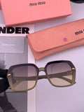 Miu Miu M4304 Fashion Black Lens Sunglasses for Men & Women - 358692