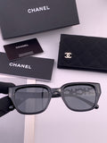 Chanel CH2994 Polarized Round Gold Lens Sunglasses for Women - 358063