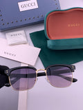 Gucci G2821 Square Black Lens Sunglasses for Men & Women