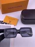 Louis Vuitton L77001 Square Brown Lens Sunglasses for Men & Women - 357651