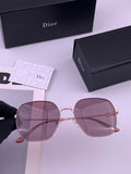 Dior CD2303 Fashion Gold Lens Sunglasses for Men & Women