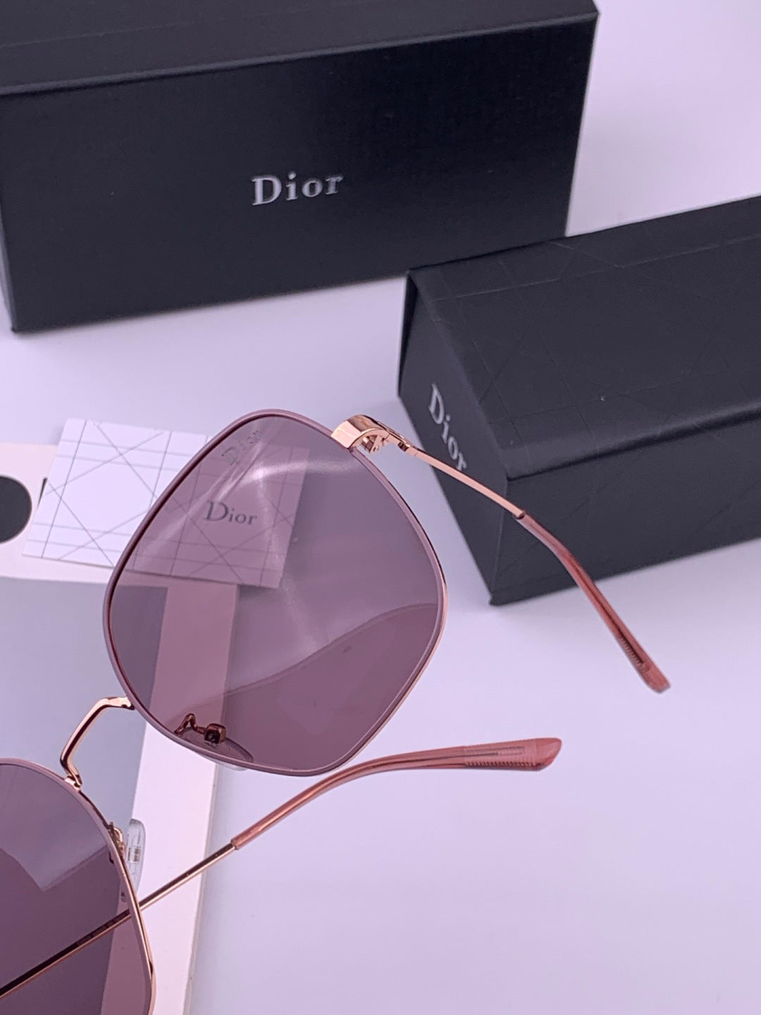 Dior CD2303 Fashion Gold Lens Sunglasses for Men & Women - detail image 3