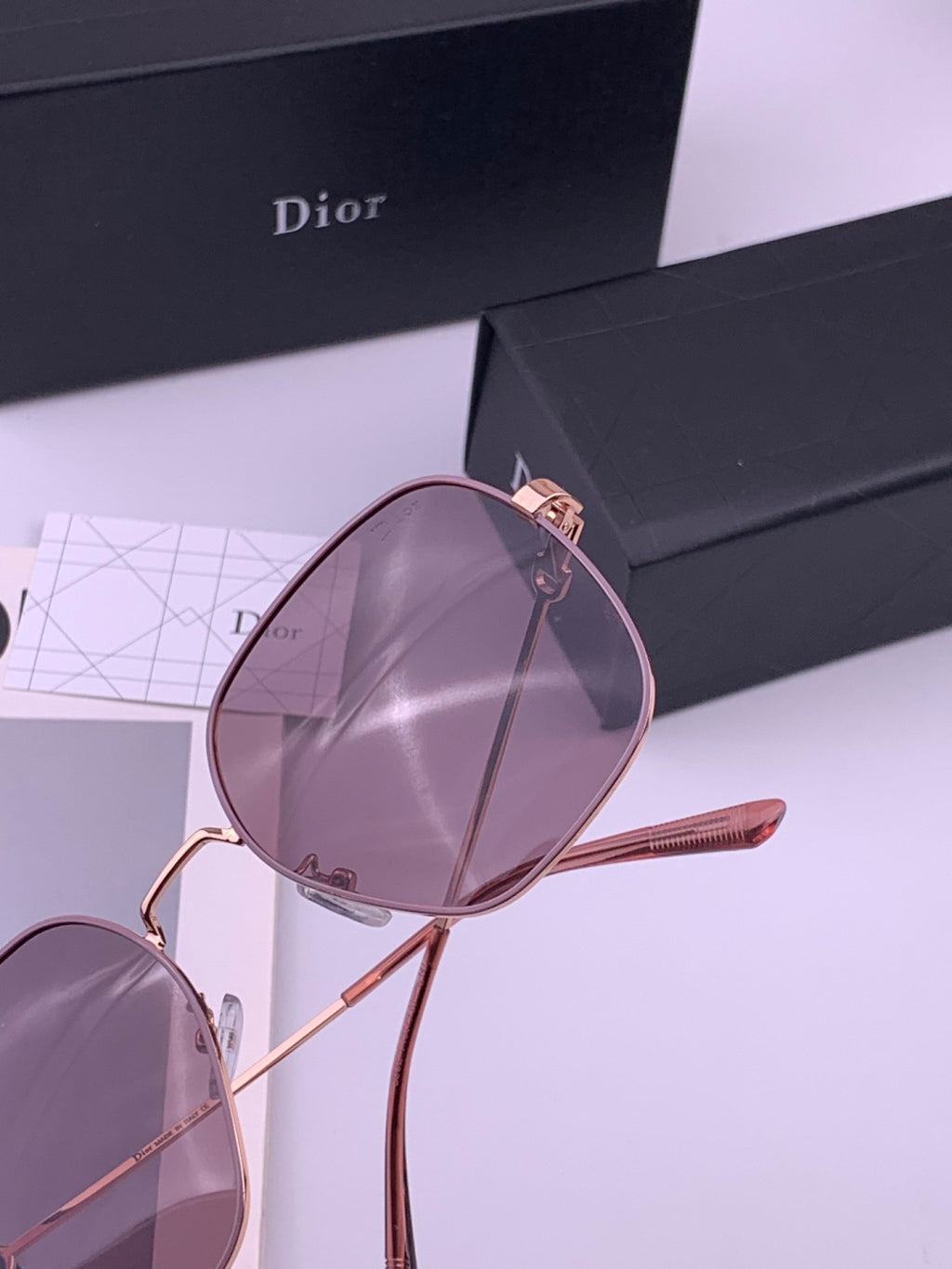 Dior CD2303 Fashion Gold Lens Sunglasses for Men & Women - detail image 6