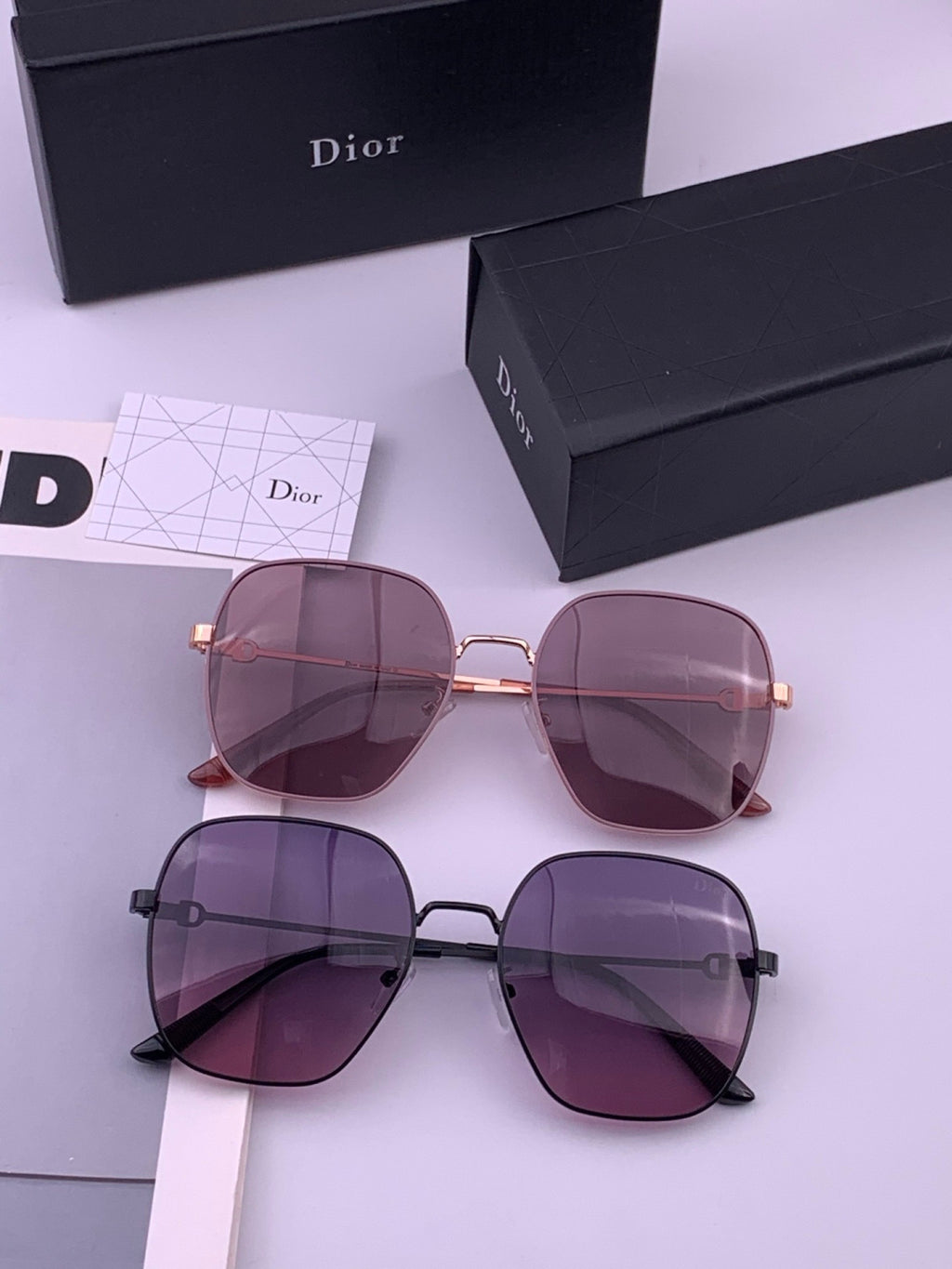 Dior CD2303 Fashion Brown Lens Sunglasses for Men & Women - 358243 - detail image 7