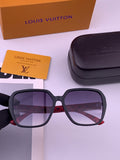 Louis Vuitton L3305 Square Gold Lens Sunglasses for Men & Women - 357660