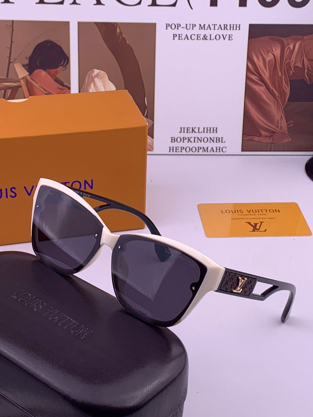 Louis Vuitton L7310 Square Brown Lens Sunglasses for Men & Women - 357661 - detail image 2