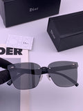 Dior CD5151 Acetate Fashion Black Lens Sunglasses for Men & Women - 358244