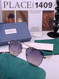Gucci G9325 Polarized Aviator Black Lens Sunglasses for Men & Women - 357862