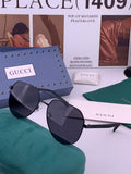 Gucci G5381 Polarized Aviator Gold Lens Sunglasses for Men & Women - 357863