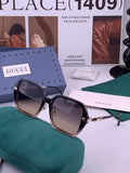 Gucci G9912 Round Black Lens Sunglasses for Men & Women - 357825