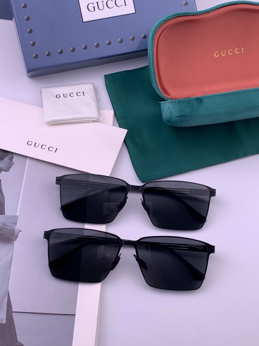 Gucci G2882 Fashion Pink Lens Sunglasses for Men & Women - 357829 - detail image 7
