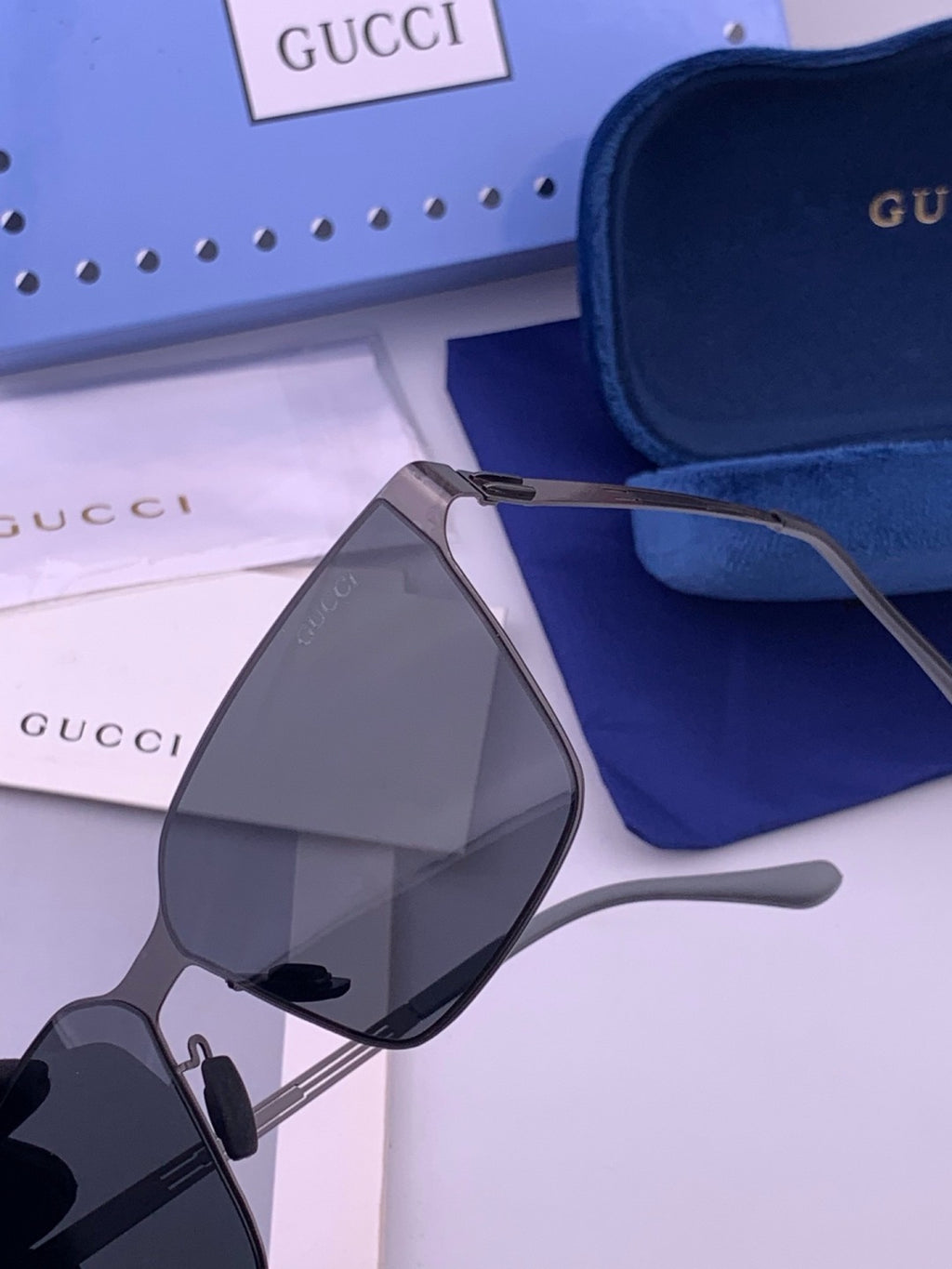 Gucci G7882 Polarized Fashion Orange Lens Sunglasses for Men & Women - 357830 - detail image 3