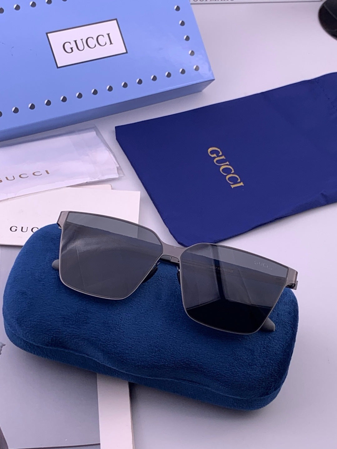 Gucci G7882 Polarized Fashion Orange Lens Sunglasses for Men & Women - 357830 - detail image 6