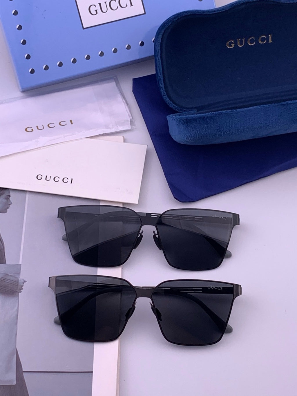 Gucci G7882 Polarized Fashion Orange Lens Sunglasses for Men & Women - 357831 - detail image 7