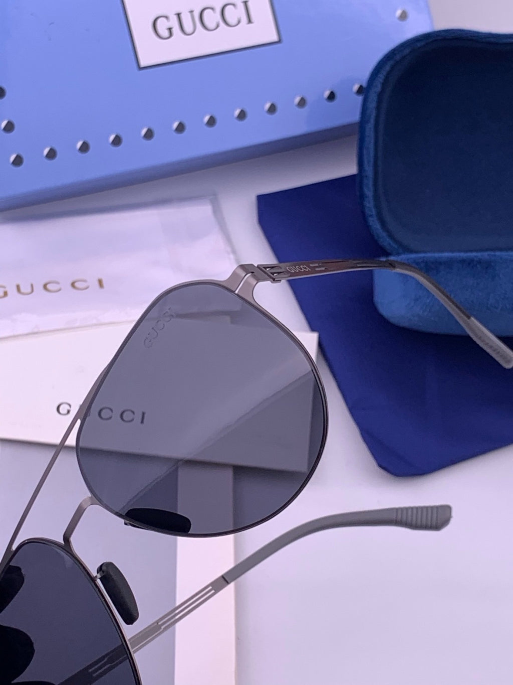 Gucci G139 Fashion Orange Lens Sunglasses for Men & Women - 357835 - detail image 3