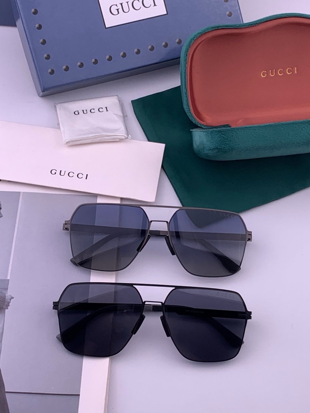 Gucci G711 Polarized Fashion Brown Lens Sunglasses for Men & Women - 357840 - detail image 7