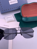 Gucci G711 Polarized Fashion Black Lens Sunglasses for Men & Women - 357841