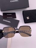 Chanel CH67000 Fashion Black Lens Sunglasses for Men & Women - 358052