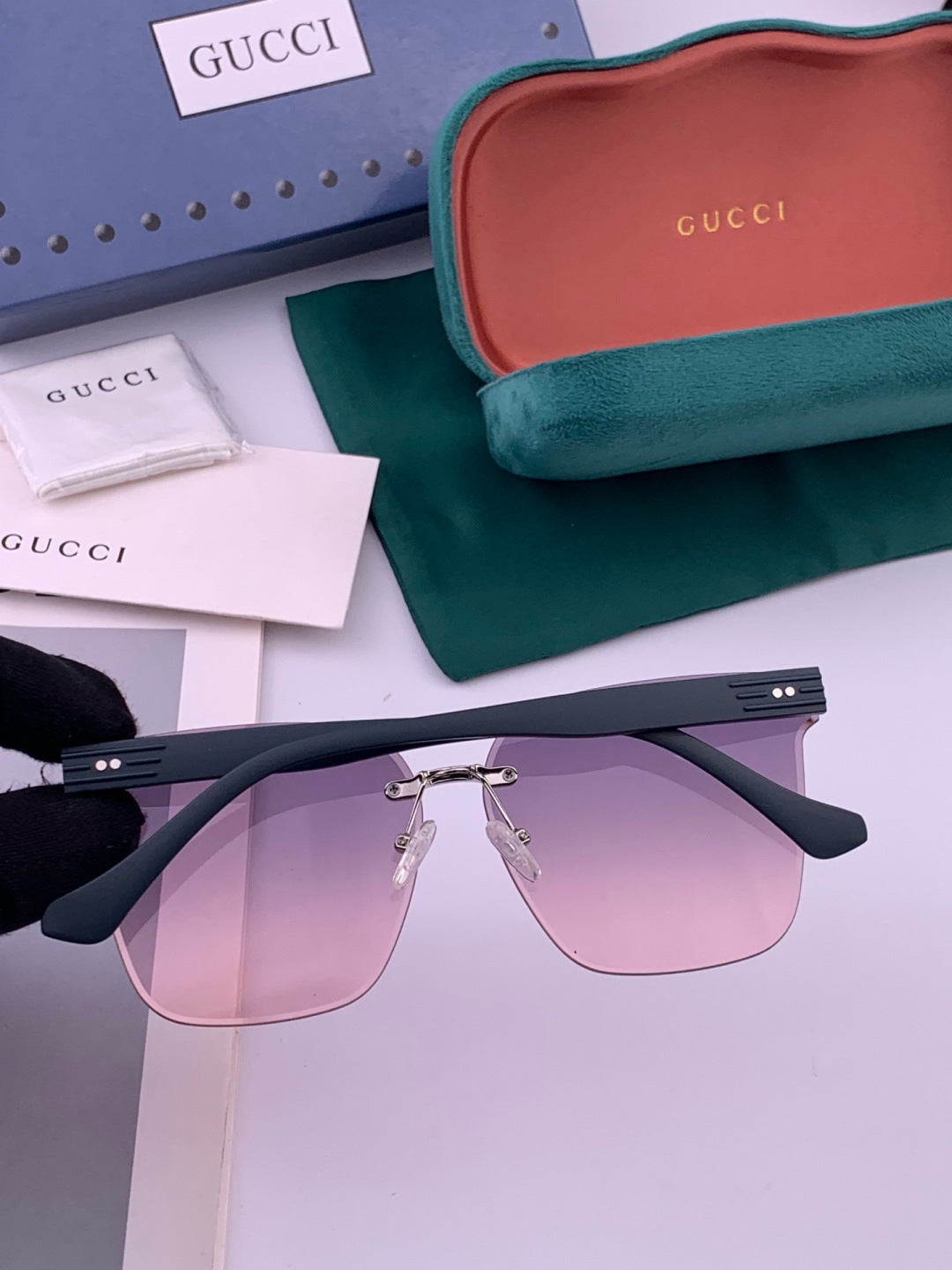 Gucci G4279 Square Brown Lens Sunglasses for Men & Women - 357806 - detail image 4