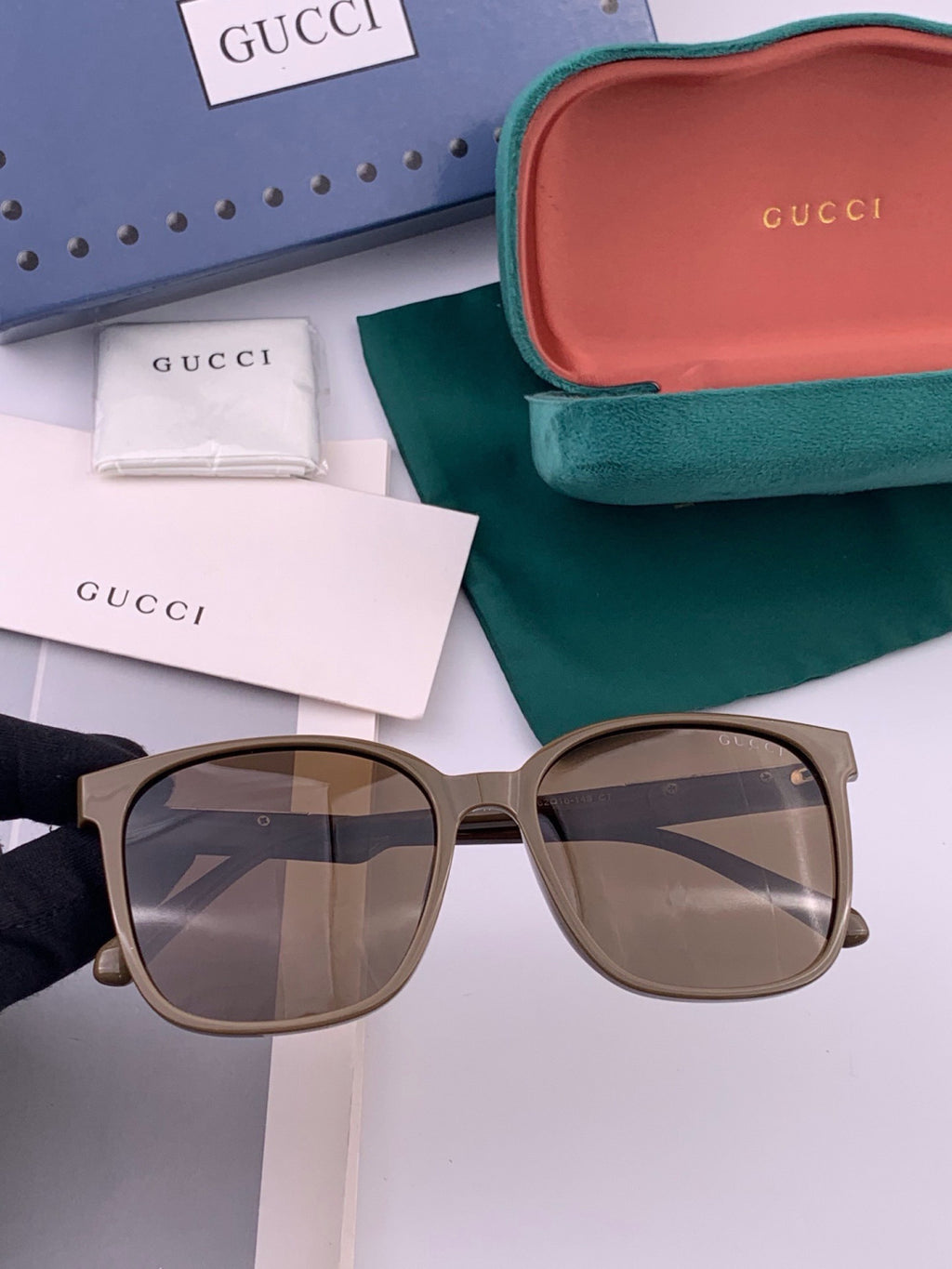 Gucci G92039 Polarized Fashion Gold Lens Sunglasses for Women - 357813 - detail image 2