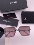 Chanel CH8791 Lightweight Rimless Gold Lens Sunglasses for Women - 371811