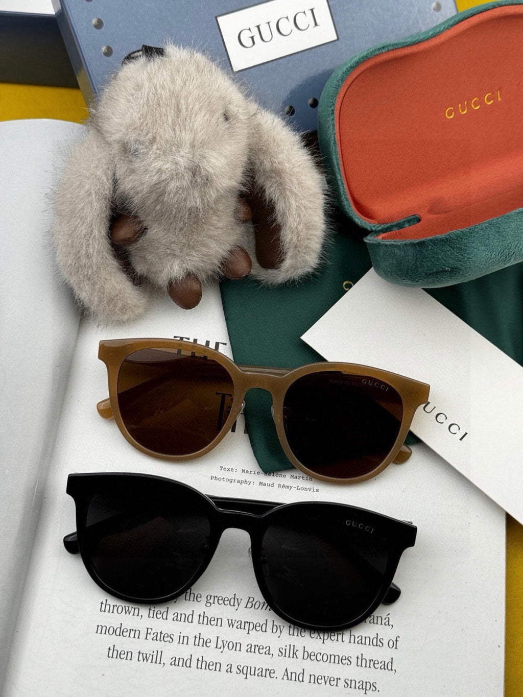 Gucci G6910 Polarized Round Brown Lens Sunglasses for Women - 371609 - detail image 6